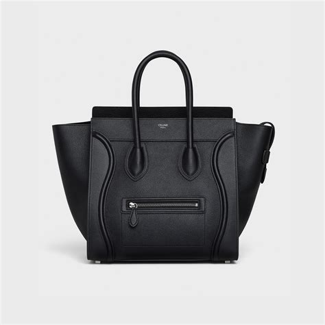 celine mini luggage handbag.